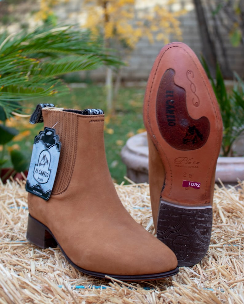 El Canelo MENS SUEDE LEATHER Chelsea Ankle Boots Botines - Etsy