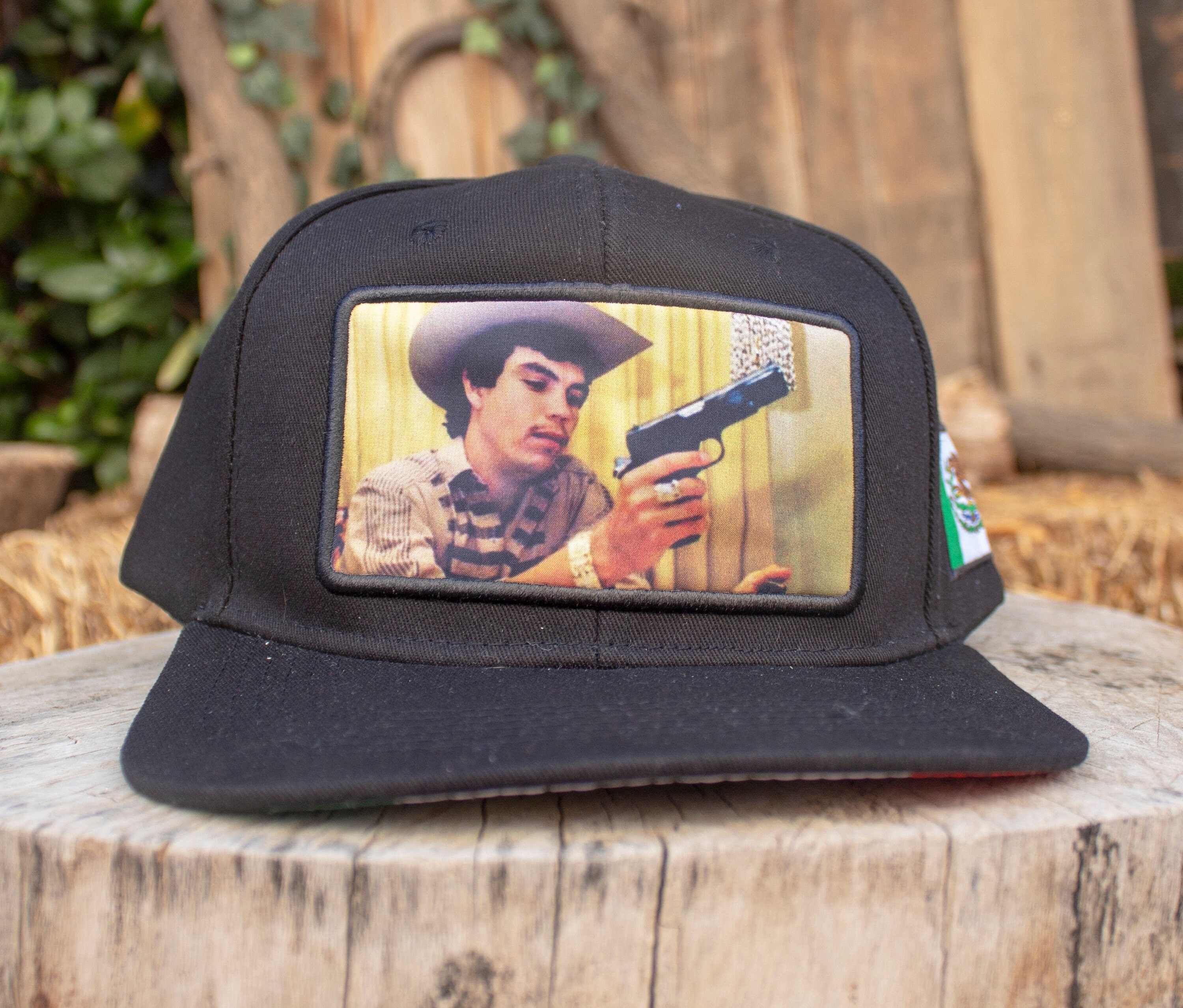 CHALINO SANCHEZ Patch embroidered SNAPBACK adjustable hat trucker cap