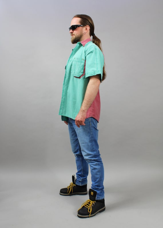 90 s vintage pour Casual homme plage d’été Casual pour chemise à manches courtes. Funny Beach Safari tropicale loisirs confortable Hipster Grunge Bowling Shirt. d46646 90 s vintage pour Casual homme plage d’été Casual pour chemise à manches courtes. Funny Beach Safari tropicale loisirs confortable Hipster Grunge Bowling Shirt. d46646