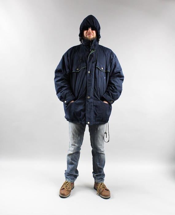 Mens oversized store parka coat