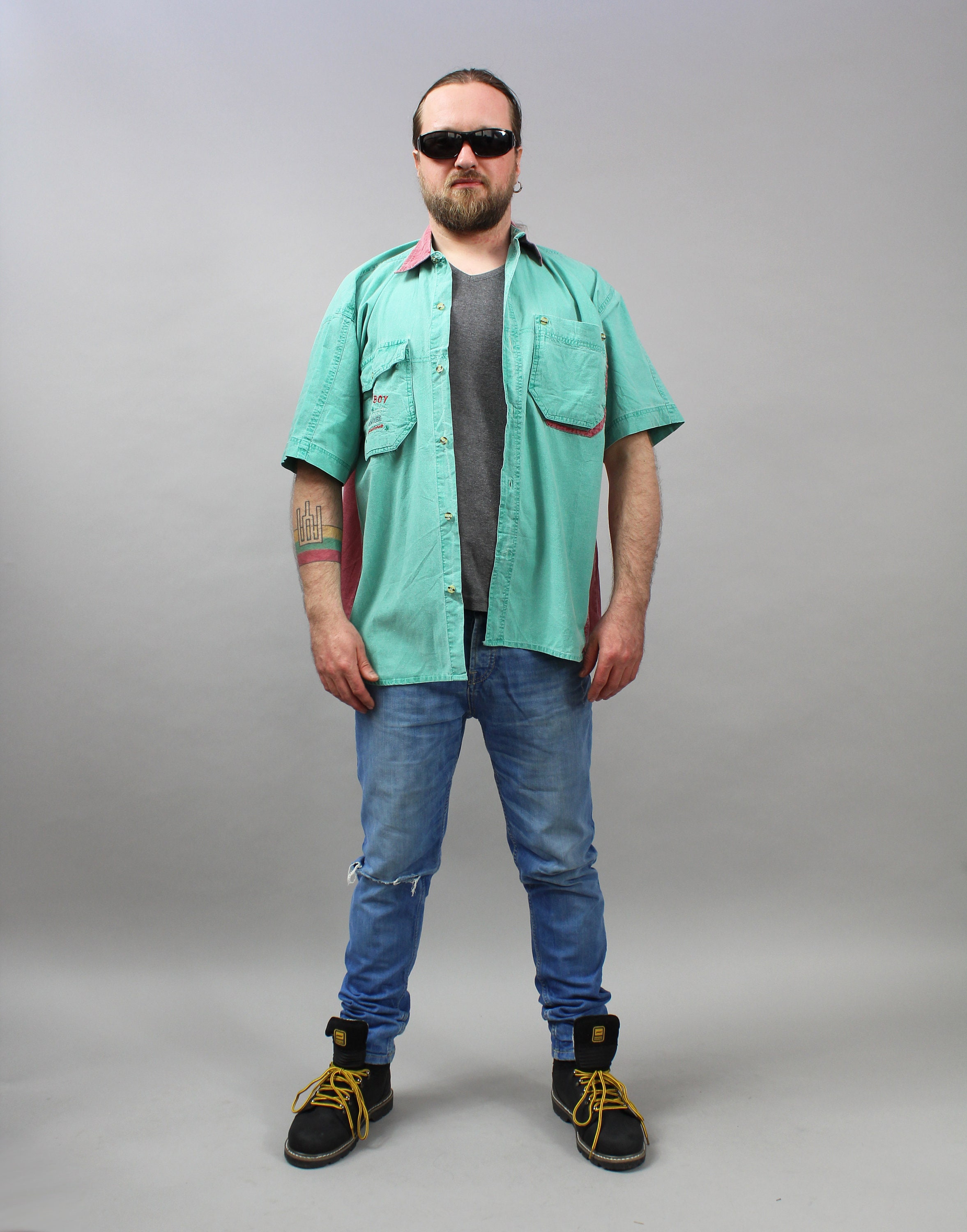 90 s vintage pour homme plage d’été Casual chemise à manches courtes. Funny Beach Safari tropicale loisirs confortable Hipster Grunge Bowling Shirt. 90 s vintage pour Casual homme plage d’été Casual pour chemise à manches courtes. Funny Beach Safari tropicale loisirs confortable Hipster Grunge Bowling Shirt. d46646