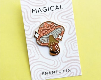 Magical Mushroom Enamel Pin