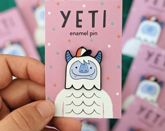 Yeti Enamel Pin