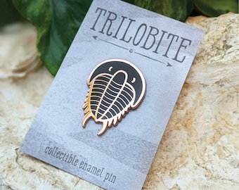 Trilobite Enamel Pin