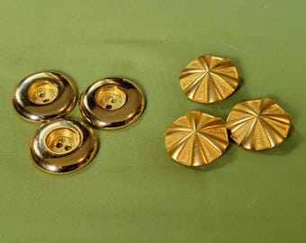 CHOOSE - Vintage Golden Shank Sewing Buttons