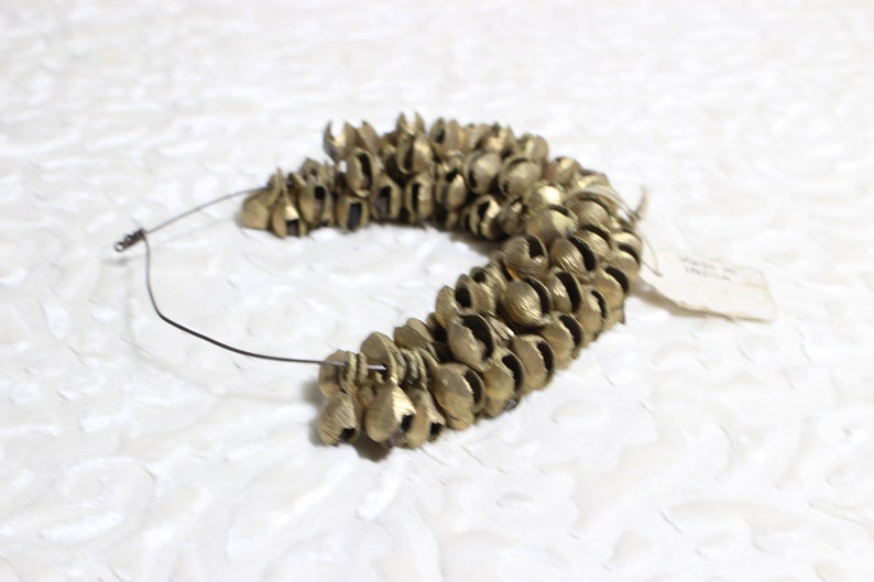 Vintage Set of 100 Pieces size 10 mm Brass Ghunghroo Bells