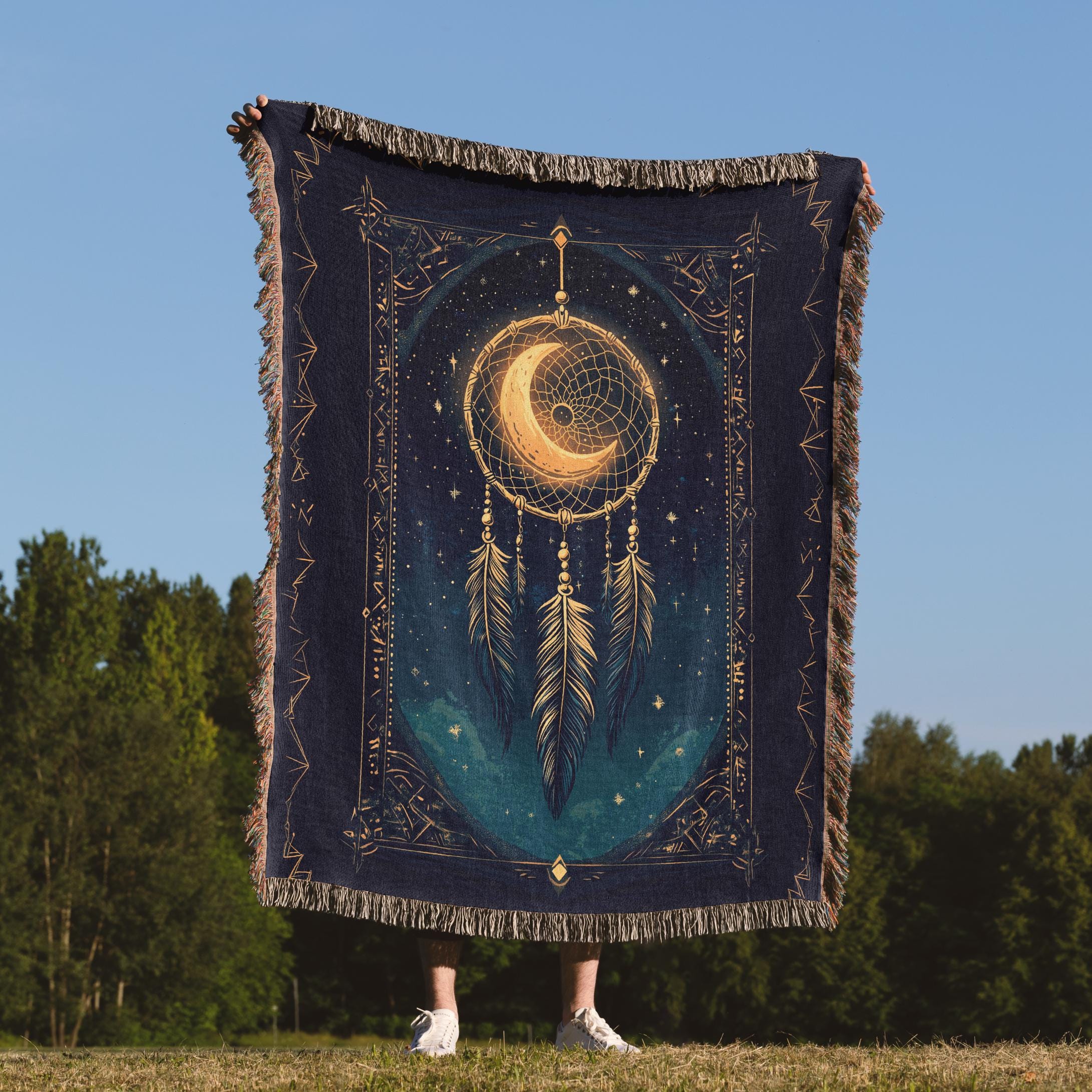 Dreamcatcher Blanket - Etsy Canada