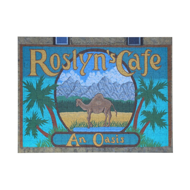 Aangepaste Roslyn's Cafe-legpuzzel, 500 stks, 1000 stks, Northern Exposure, Roslyn Washington, Cicely Alaska, puzzel, spel, cadeau, jaren 90 afbeelding 5