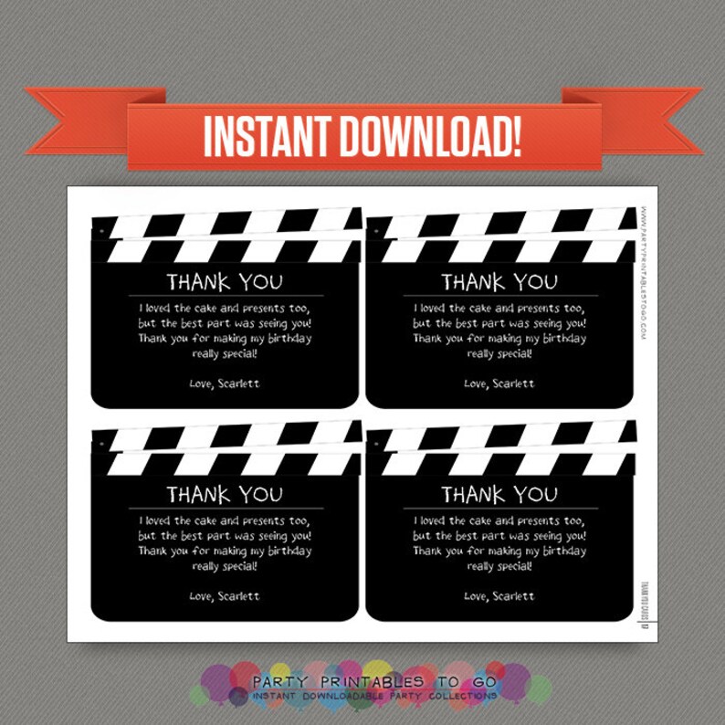 Movie Night Birthday Invitation with FREE Admission Tickets Movie Night Party Movie Night Invitation Movie Ticket Print at home image 4