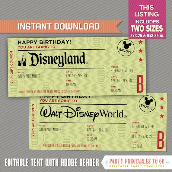 disneyland tickets