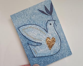 Dove II Greetings Card