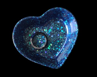 Heart Heart Resin Resin Jewelry Jewelry Dish Dish Tray Tray Pigment Paste Tray Trinket Trinket Epoxy Epoxy Resin Dish Dish Stars Stars