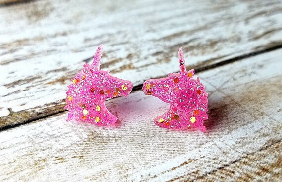 Unicorn Earrings Gifts for Women Best Selling Items Glitter Earrings Christmas Earrings Christmas Jewelry Teen Girl Gifts Christmas Gifts