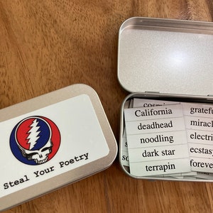 Grateful Dead Magnetic Poetry