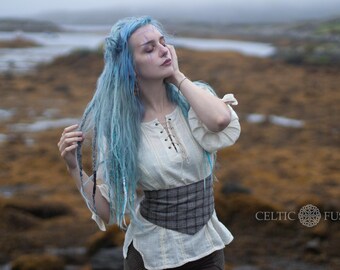 Corset Belt Belt Festival Celtic Belt Larp Belt Crochet Belt Rainassance Medieval Belt Laced belt Layering Belt Pagan Waist Band