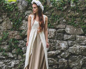 celtic inspired wedding dress