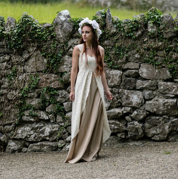 Women Off Shoulder Renaissance Gown Celtic Wedding Dresses - Walmart.ca
