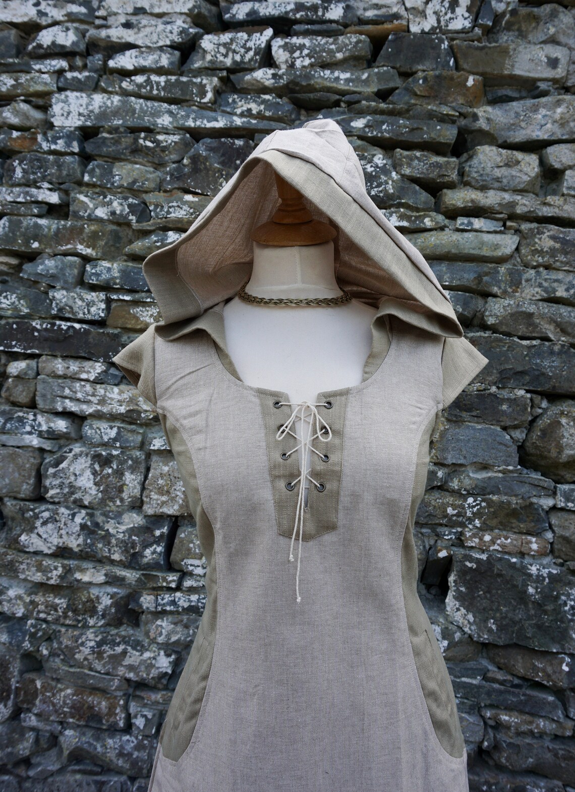 Robe folklorique robe celtique robe païenne EcoChic Boho Etsy