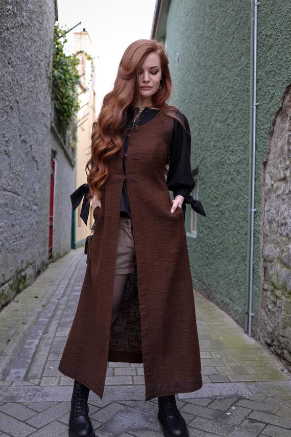 cotton vest dress Epona Celtic Cape Dress 2XL
