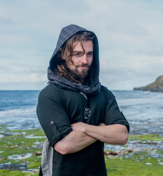 margarines hooded scarf blue フードスカーフ Ravelry: Hooded Scarf with Pockets pattern by Denise Canela