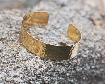 BRACELET EN LAITON FAIT MAIN | Bracelet unisexe, bracelet celtique, brass band, bracelet pour homme, cadeau pour lui | Fusion celtique