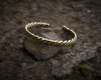 UNISEX KNOTWORK BRACELET | Celtic Bracelet, Pagan Bracelet, Brass Bracelet, Celtic Style, Pagan Jewellery, Gifts for Men | Celtic Fusion