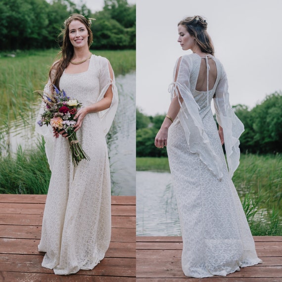 Celtic Wedding Dress - June Bridals