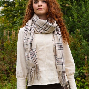 PLAID SCHAL | Farboptionen, Super weicher Schal, Karoschal, Winterschal, Tartan-Schal, Tartan-karierter Schal