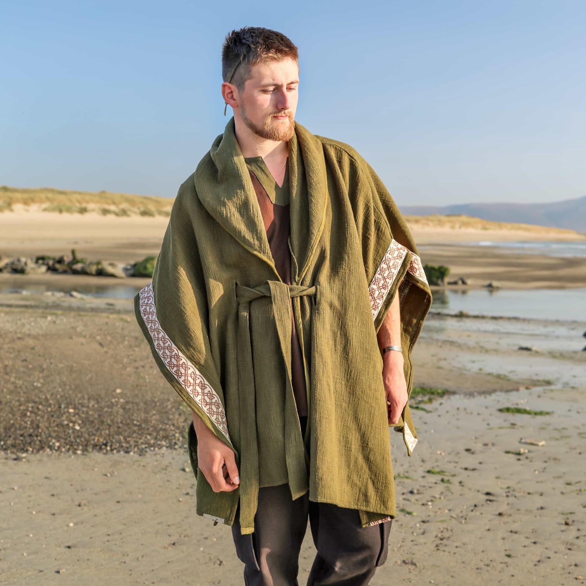 Dark Brown ロングマント（全円マント）2 ロング マント コスチューム デスマント 魔女 大人用 男女兼用