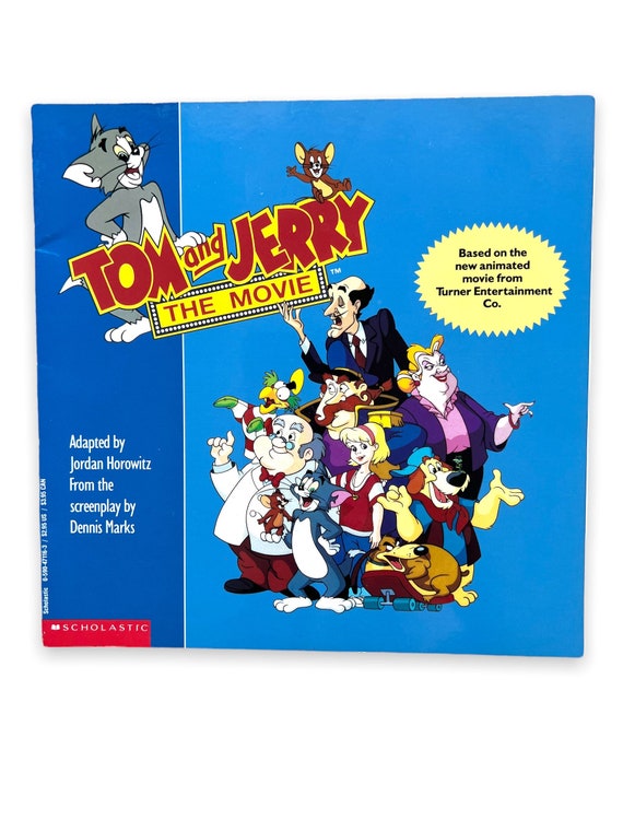 Vintage TOM and JERRY: the Movie | ©1993 Scholastic Paperback Book