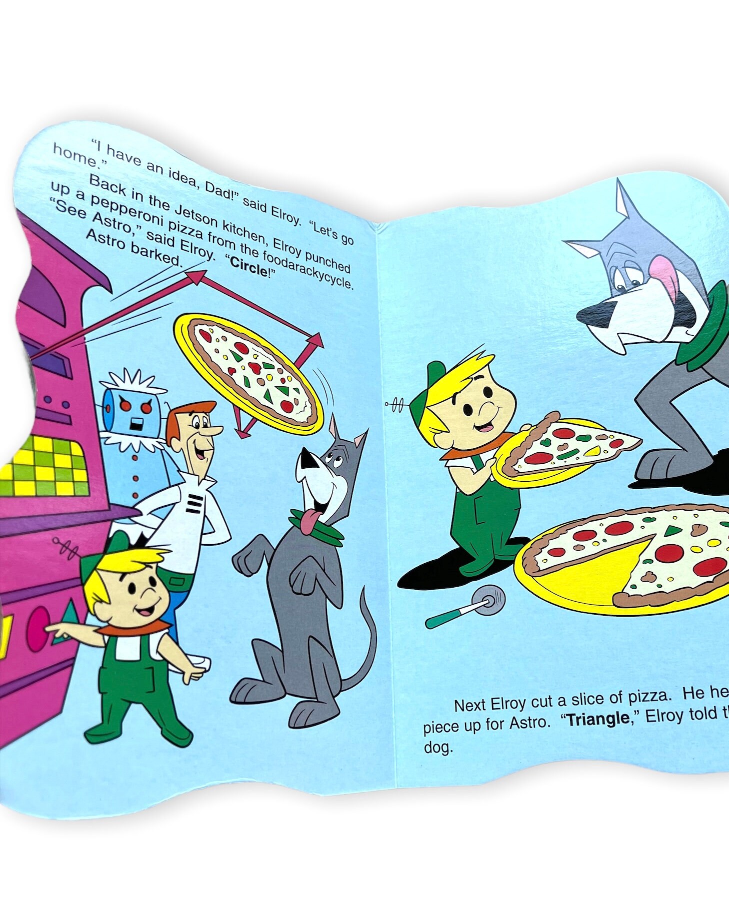 Jetsons Shape Vintage the JETSONS: Teach Shapes Hardcover Book | ©1995 Cartoon ...