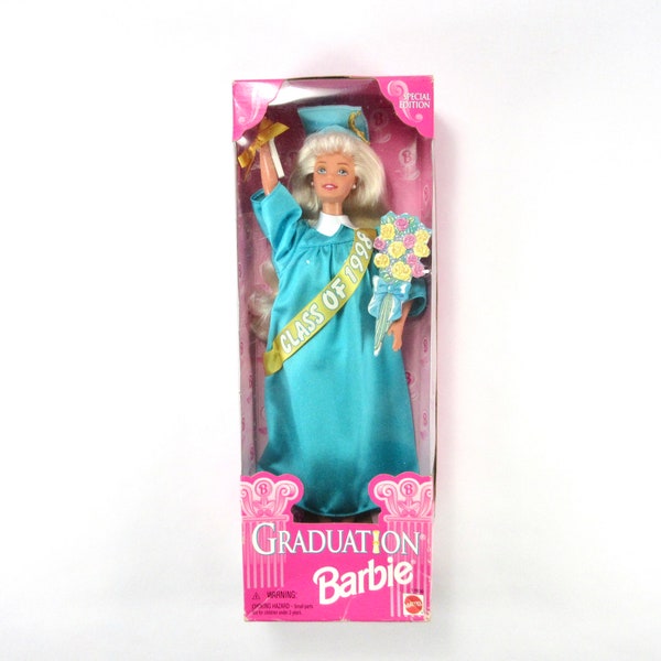 1998 Grad Barbie - Etsy