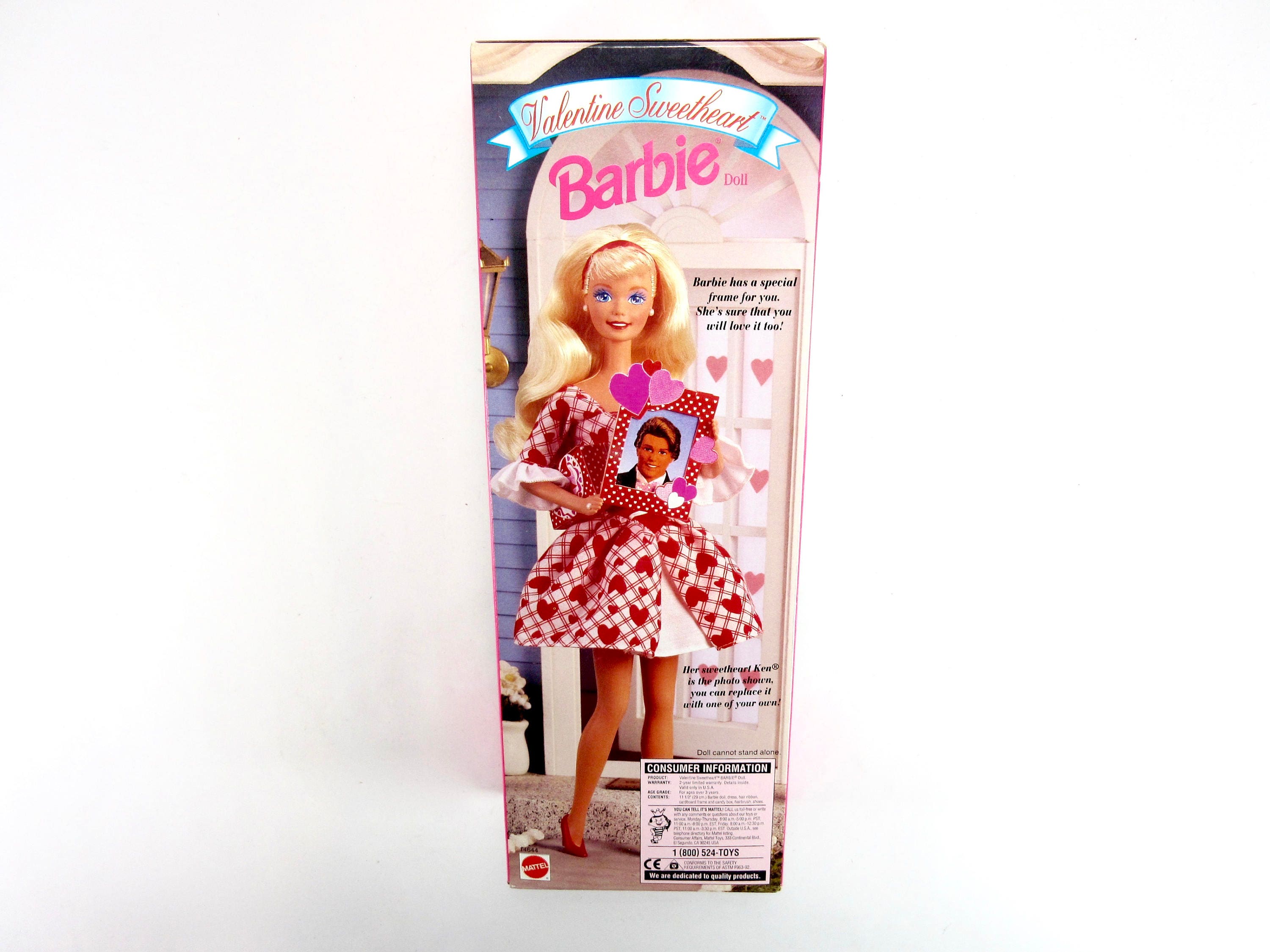 Vintage 1995 Mattel VALENTINE SWEETHEART Barbie - No. 14644 Vintage 1995 Mattel VALENTINE SWEETHEART Barbie - No. 14644