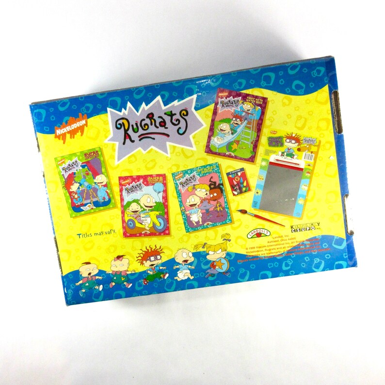 Vintage RUGRATS Nickelodeon Activity Book Kit by Landoll's - Etsy