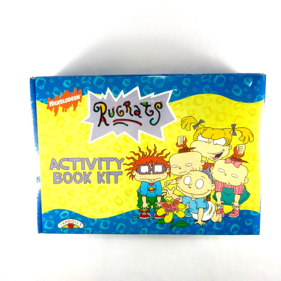Vintage RUGRATS Nickelodeon Activity Book Kit by Landoll's - Etsy