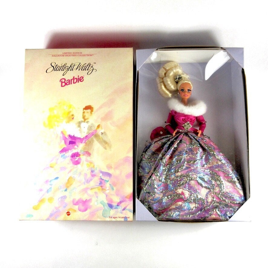 Dancing With The Stars Waltz Barbie Vintage 1995 STARLIGHT WALTZ