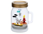 Peanuts Snoopy Terrarium On Vacation 4-Inch Rement Mini-Figure - 1