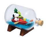 Peanuts Snoopy Terrarium On Vacation 4-Inch Rement Mini-Figure - 3