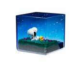 Peanuts Snoopy Terrarium On Vacation 4-Inch Rement Mini-Figure - 6