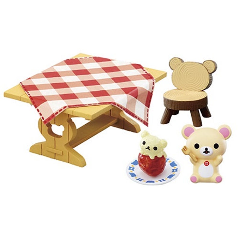 #8 San-X Rilakkuma Natural Life Shop Rement Miniature Doll Furniture