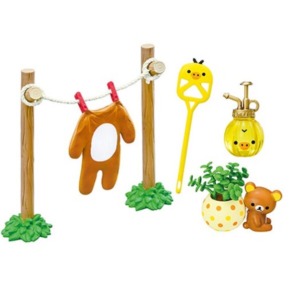 Re-Ment Miniature Sanrio Rilakkuma Room Furniture Set # 6 Cleaning
