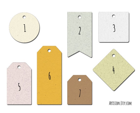 Custom kraft tags Custom printed tags Set of 100 | Etsy