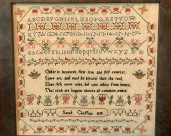 Sarah Cheffins 1818