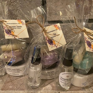 Gift set, CHOOSE FROM the dropdown scent, then quantity, birthday, holiday gift set