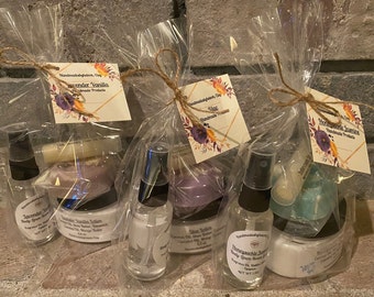 Gift set, CHOOSE FROM the dropdown scent, then quantity, birthday, holiday gift set