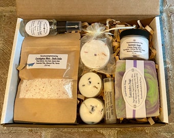 Lavender Sage gift box, birthday, holiday gift set