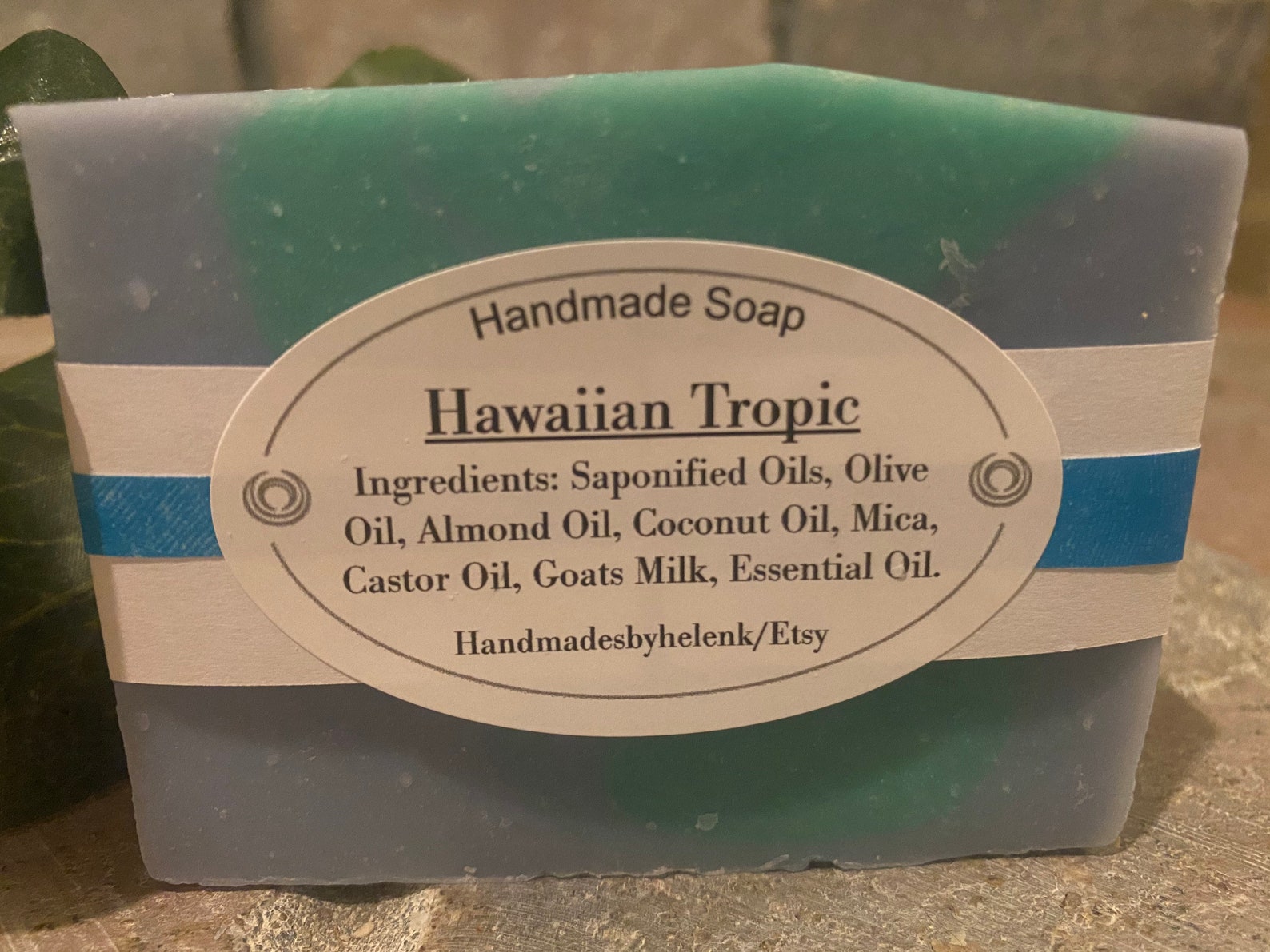 Hawaiian Tropic soap handmade soap artisan soap bath gifts Etsy