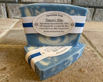 Natures Hike soap, artisan soap