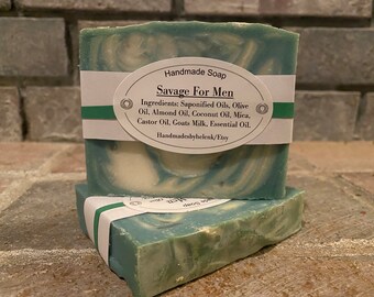 Cavalier soap for men, homemade soap, artisan soap, homemade soap, soap for men, goats milk soap