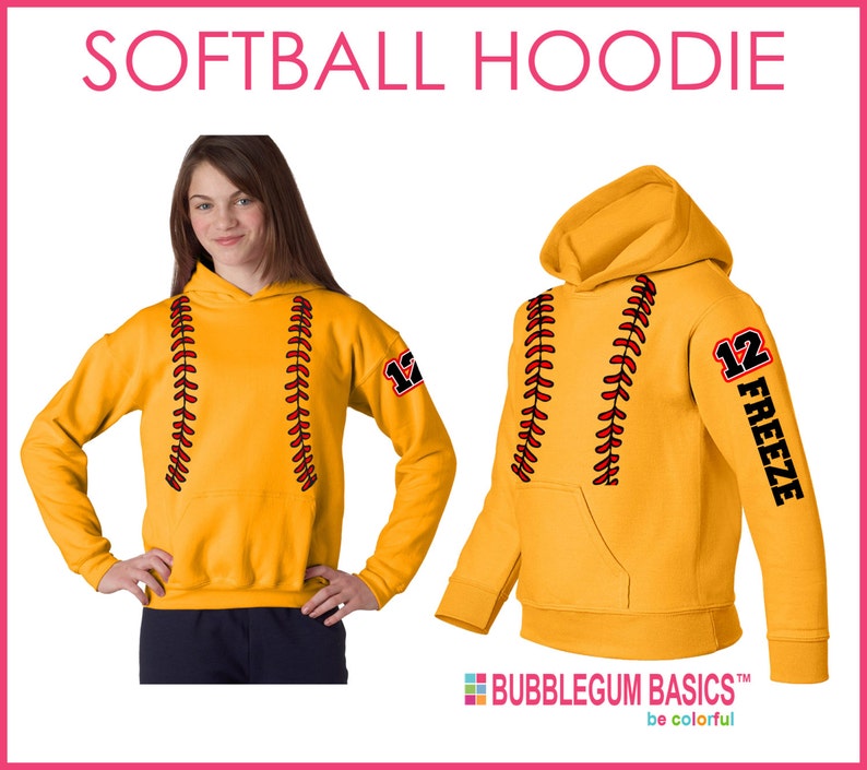 womens softball hoodie